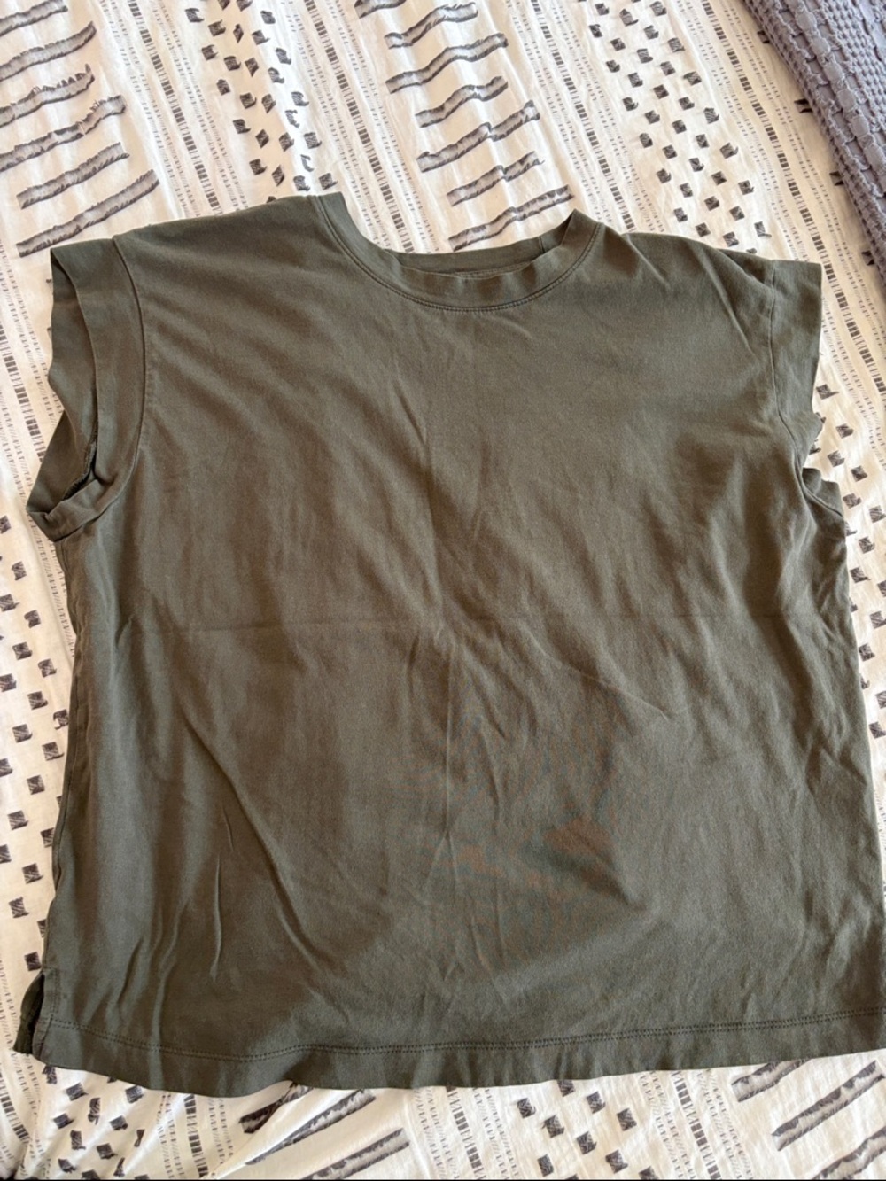 a new day olive green  Short Sleeve Tee